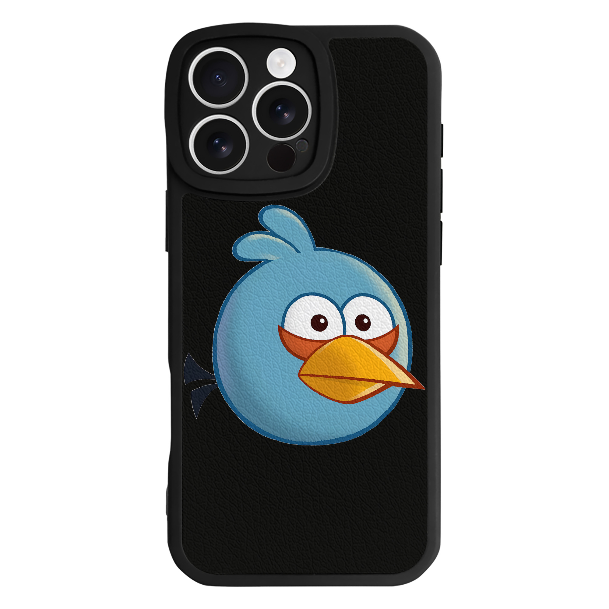 （画像用） Angry Birds アングリーバード 【iPhone 16シリーズ対応】シリコンスマホケース（レザー調） 材質：シリコン